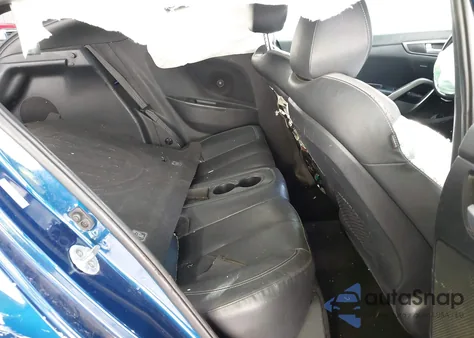 2016 Hyundai Veloster Turbo из США, поврежденный, VIN KMHTC6AE6GU291992